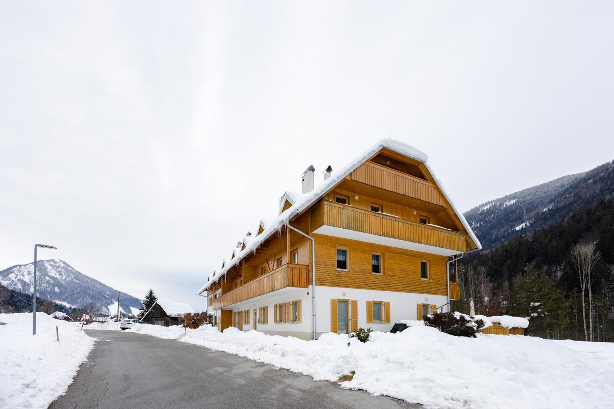 Waterfall Apartment - Cozy Mountain Retreat ครานสกา โกรา ภายนอก รูปภาพ